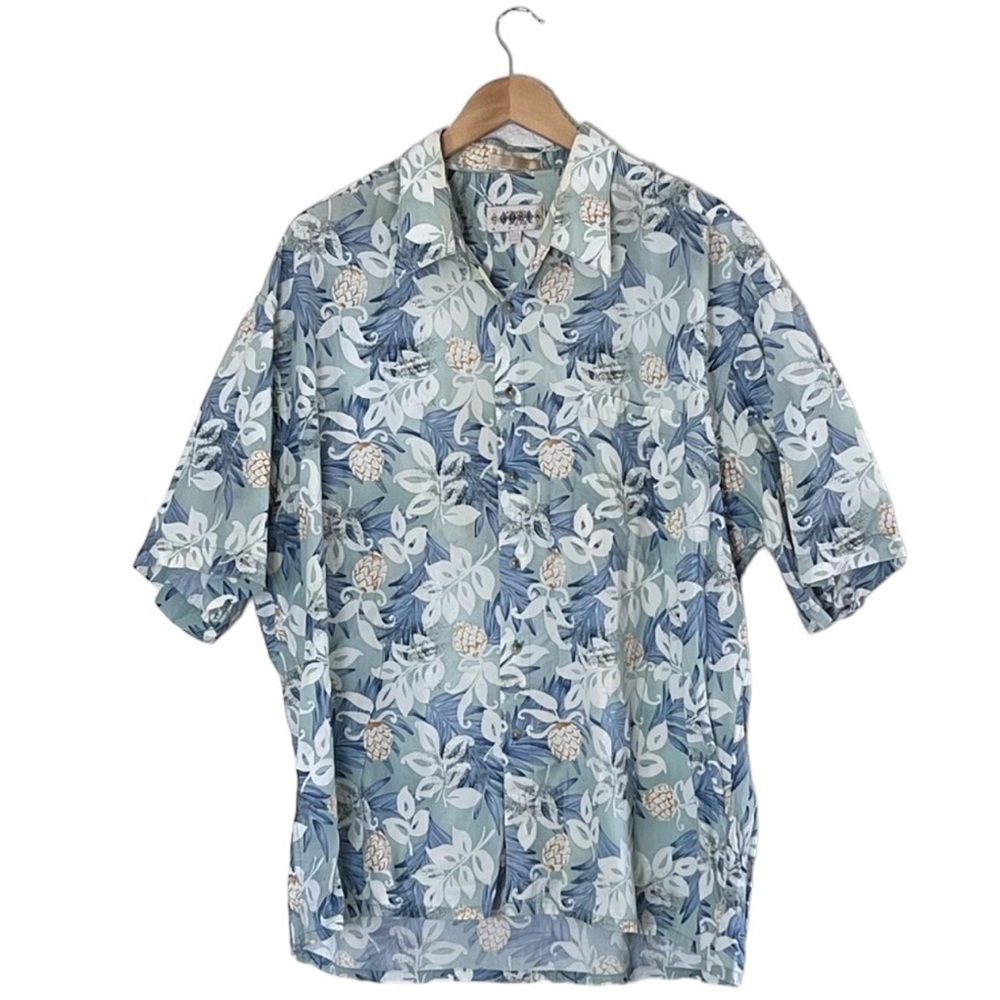 Campia Moda | Men’s Hawaiian shirt 100% cotton throw on oversized baggy …